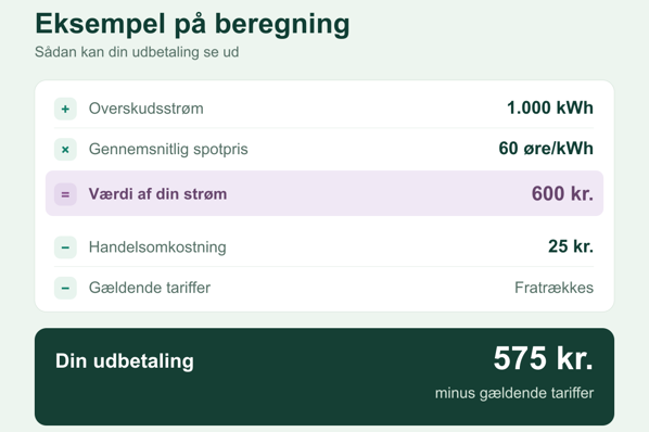 Eksempel Paa Beregning